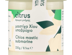 Παραδοσιακό υποβρύχιο μαστίχας Χίου “Citrus” 230g>